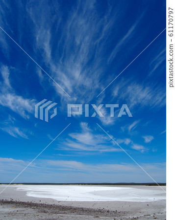 Salt Lake in La Pampa 61170797