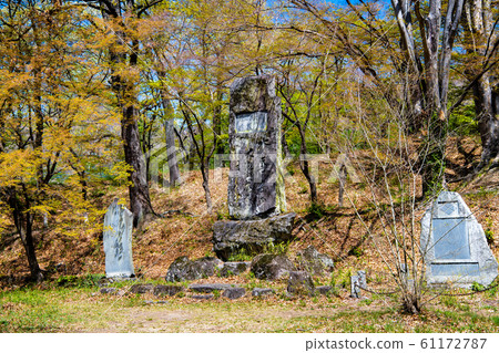 Ruins of Takeda House in Kofu City, Yamanashi Prefecture Ruins of Takeda House in Kofu City, Yamanashi Prefecture 61172787