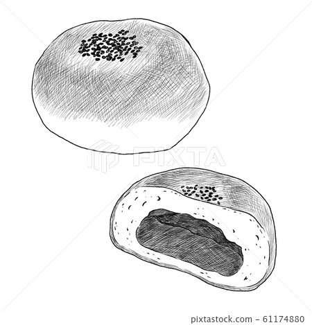 Anpen of line drawing Anpen of line drawing 61174880