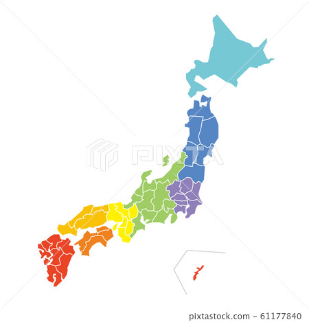 日本地圖 日本地圖 61177840
