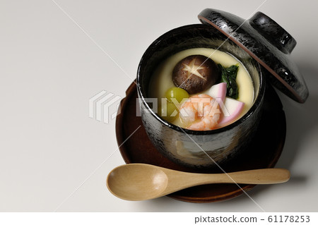 Savory egg custard  61178253