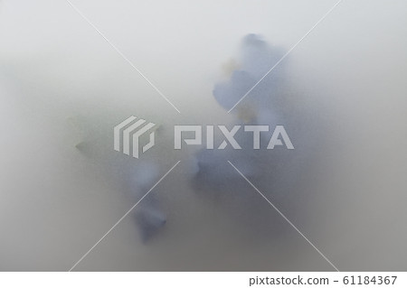 Artificial flowers covered with translucent paper Artificial flowers covered with translucent paper 61184367