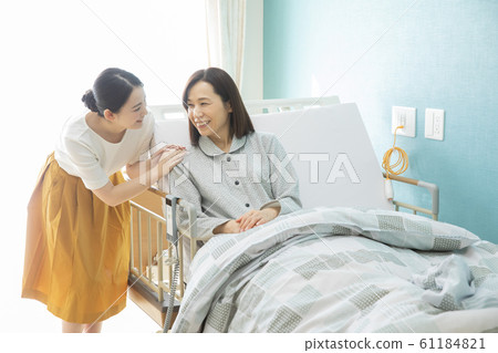 Mother and daughter  61184821