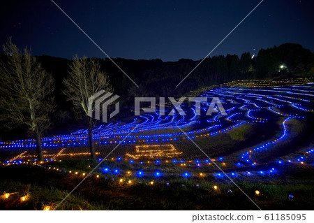 Chiba Prefecture Tanada no Akari Kamogawa City Oyama Senmaida Chiba Prefecture Tanada no Akari Kamogawa City Oyama Senmaida 61185095