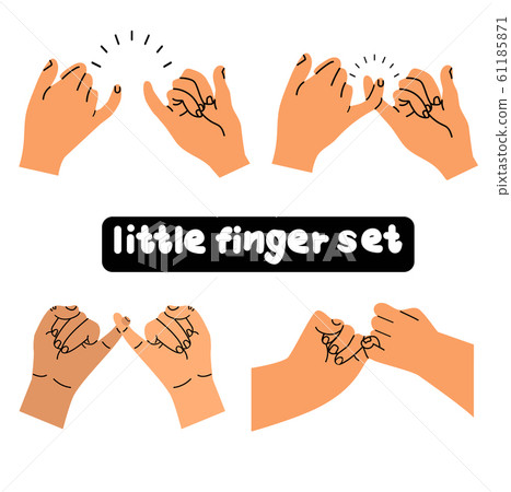 little finger making promise set 61185871