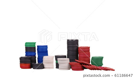 Chip  isolated on white background. Chip  isolated on white background. 61186647