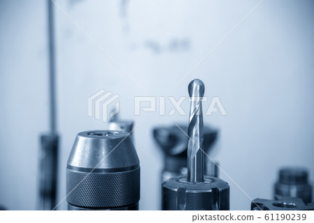 The  solid ball endmill tool for CNC milling. 61190239