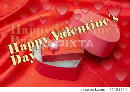 情人節禮物圖像心形禮品盒 61191324