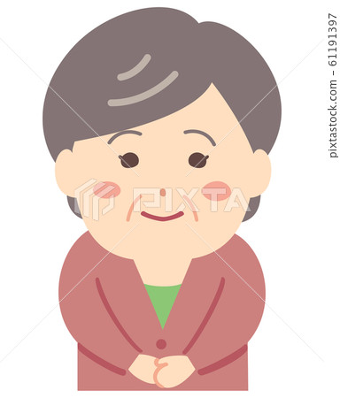 Senior woman Senior woman 61191397