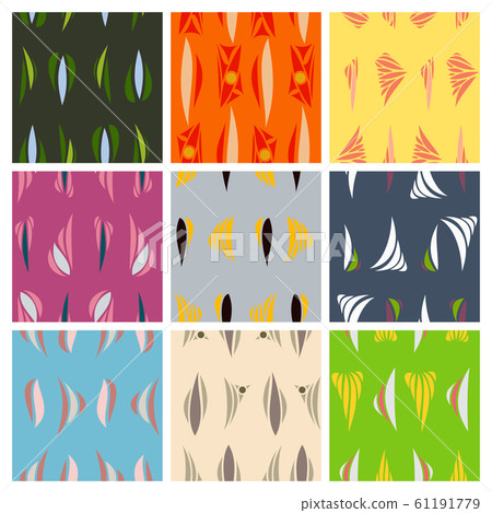 Vector abstract simple pattern hand drawn for your design 61191779