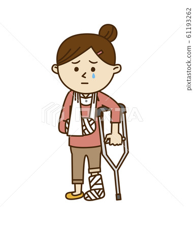 Broken young woman 61193262