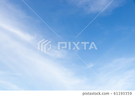 Clear blue color sky with white cloud background Clear blue color sky with white cloud background 61193359