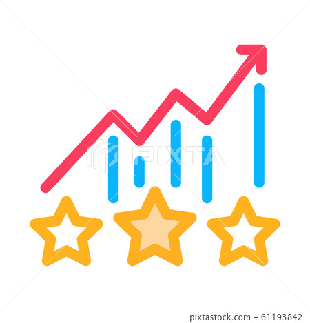 Bonus Star Statistics Icon Vector Outline Illustration Bonus Star Statistics Icon Vector Outline Illustration 61193842