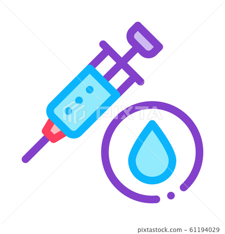 Skin Rejuvenation Injection Icon Vector Outline Illustration Skin Rejuvenation Injection Icon Vector Outline Illustration 61194029