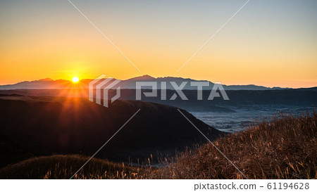 Dawn of Aso and Taikanmine Dawn of Aso and Taikanmine 61194628