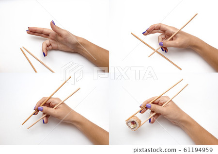 An example of how to hold the 61194959