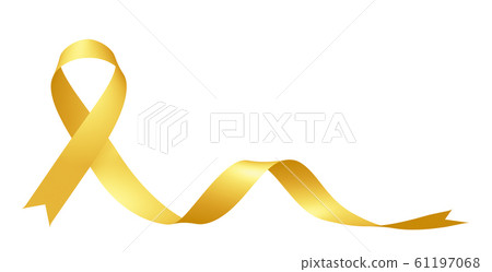 Yellow ribbon International Childhood Cancer 61197068