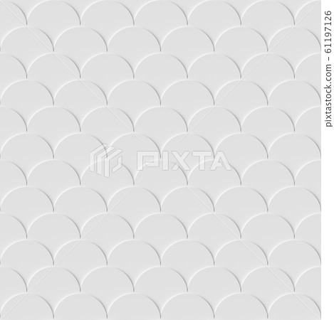 Abstract white seamless background with circles Abstract white seamless background with circles 61197126