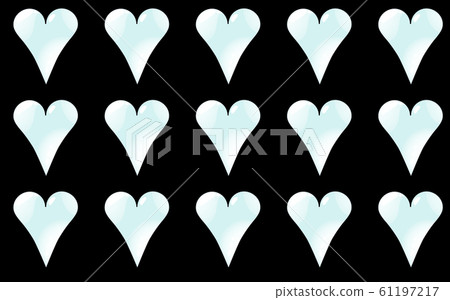 Pattern seamless from cold, light blue, shiny Pattern seamless from cold, light blue, shiny 61197217