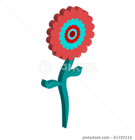 Red-blue beautiful bright multicolored simple 61197218
