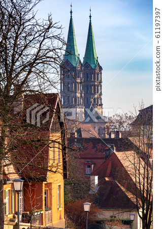 Bamberg. Old city street. Bamberg. Old city street. 61197397