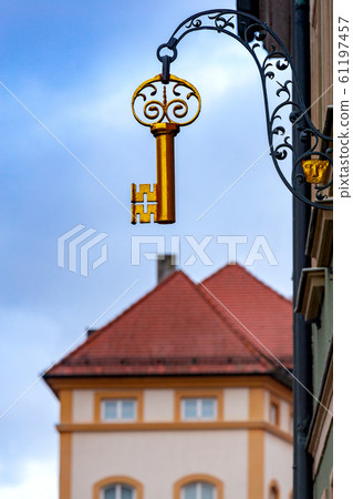 Bamberg. Old city street. Bamberg. Old city street. 61197457