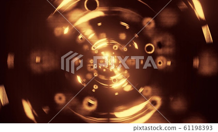 abstract art design with glowing sphere shapes 3d illustration background wallpaper graphic artwork, 61198393
