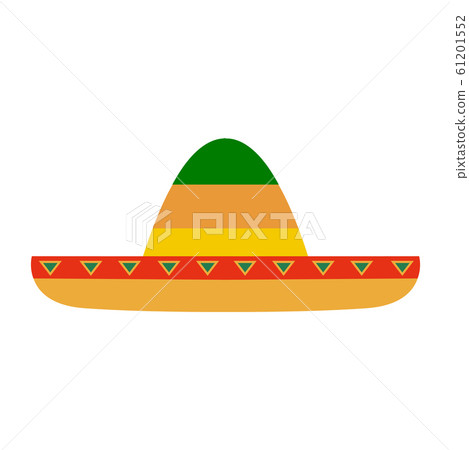 Traditional mexican hat 61201552