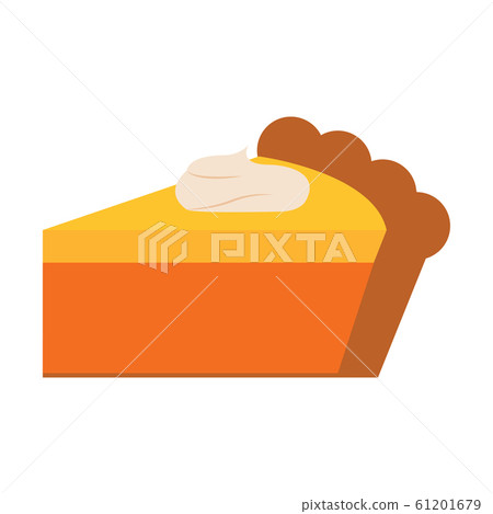 Isolated pie icon Isolated pie icon 61201679