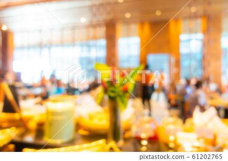Abstract blur restaurant and coffee shop cafe 61202765