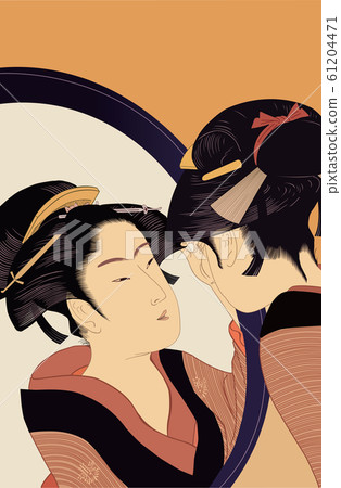 Utamaro Kitagawa / Sugatami Shichinin Makeup 61204471