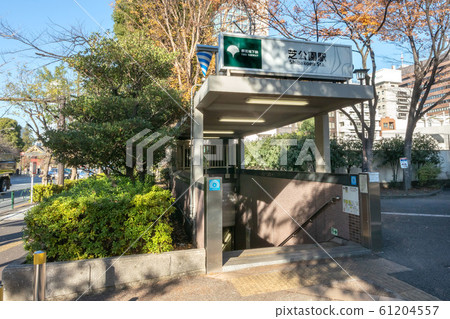 Shibakoen Station, Toei Subway in Minato-ku, Tokyo Shibakoen Station, Toei Subway in Minato-ku, Tokyo 61204557