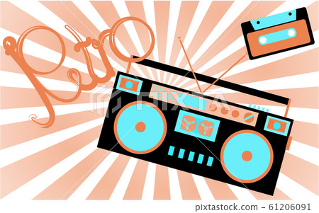 Old, vintage, retro, hipster, antique, cassette Old, vintage, retro, hipster, antique, cassette 61206091