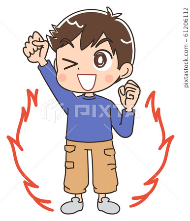 Boy child illustration kids elementary school student 61206112