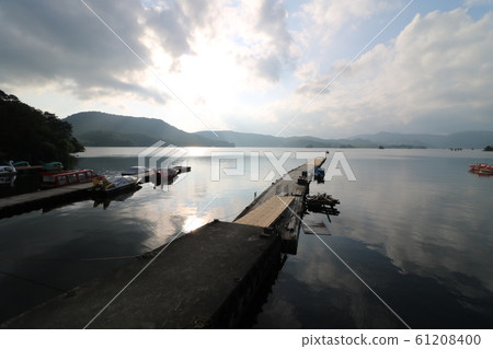 Lake Hinohara on Urabandai in Fukushima Prefecture Lake Hinohara on Urabandai in Fukushima Prefecture 61208400