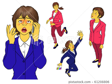 4 sets of new recruit women who are active 4 sets of new recruit women who are active 61208806