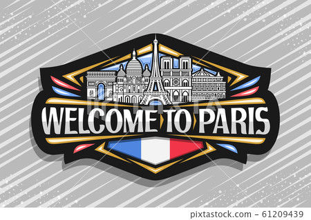 Vector logo for Paris 61209439