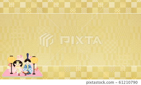 Background-Japanese-Japanese-Japanese Pattern-Hinamatsuri-Hina Doll Background-Japanese-Japanese-Japanese Pattern-Hinamatsuri-Hina Doll 61210790