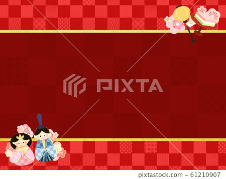 背景日文日文日式雛ina雛 插圖素材 圖庫
