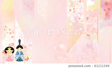 背景日文日文日式雛ina雛 插圖素材 圖庫