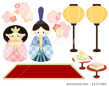 Hina Matsuri-Hina Doll-Parts-Decoration 61211864