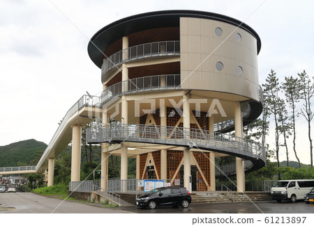 The first tsunami evacuation tower in Nakatosa-cho 61213897