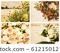 Retro floral backgrounds for your design Retro floral backgrounds for your design 61215012
