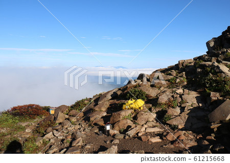夏季清晨，從福島縣萬代山山頂觀看 61215668