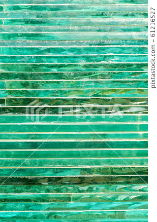 Glass background with stripe pattern in hue of Glass background with stripe pattern in hue of 61216527