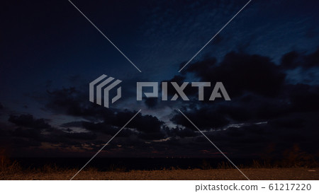 Beautiful cloudscape over Black sea 61217220