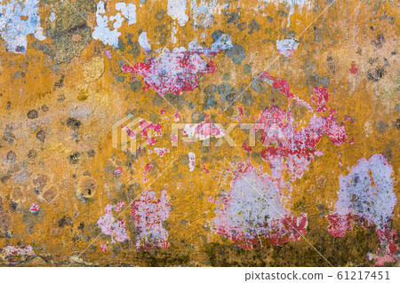 Colorful background pattern of old wall Colorful background pattern of old wall 61217451