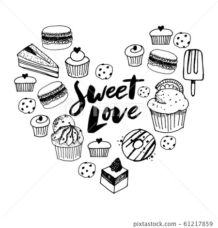 Valentine poster, card, label, banner letter slogan Vector elements for Valentine's day design elements. Typography Love heart Valentine poster, card, label, banner letter slogan Vector elements for Valentine's day design elements. Typography Love heart 61217859