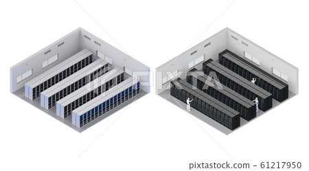 Server room isometric Server room isometric 61217950