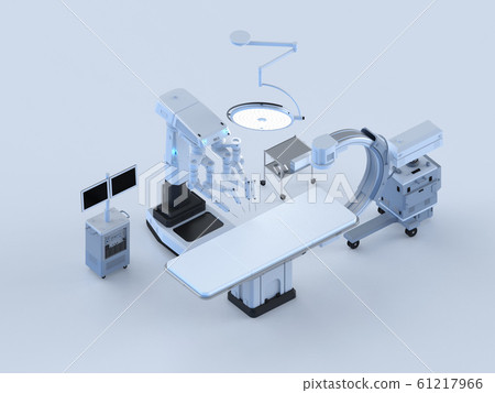 Hospital surgery room isometric Hospital surgery room isometric 61217966